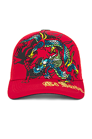 Dragon Trucker Hat Ed Hardy