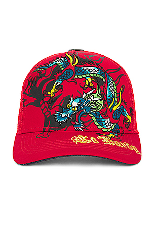 DRAGON トラッカーハット Ed Hardy