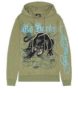 CROUCHING スウェットシャツ Ed Hardy