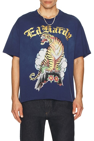 Tiger Mountain Boxy Tee Ed Hardy