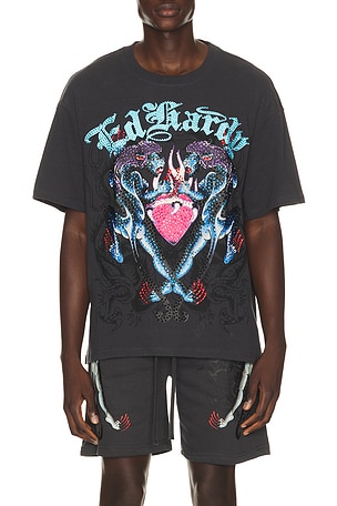 Panteras Boxy Tee Ed Hardy