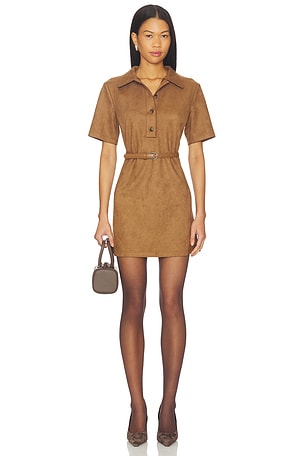 Ace Vegan Suede Mini Dress Elodie the Label