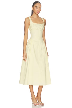 Elodie the Label Calista Dress in Lemon