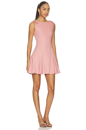 Elodie the Label Reese Mini Dress in Rose