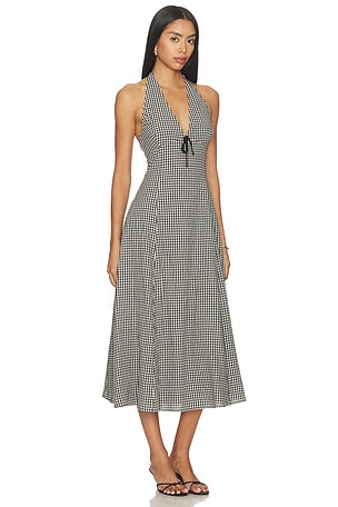 Elodie the Label Serena Dress in Black,White