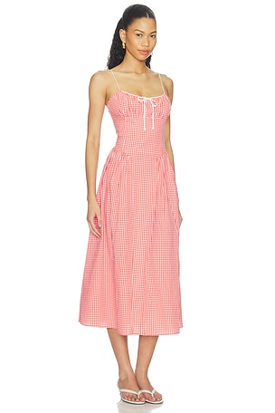 Elodie the Label Lyla Dress in Red. Size S. Also