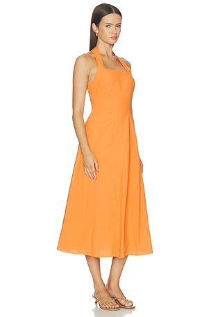 Elodie the Label Ozara Dress in Orange