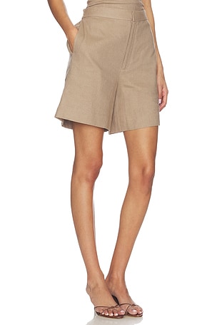 Elodie the Label Mavi Shorts in Brown