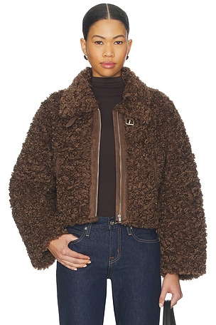 Rio Faux Fur Jacket Elodie the Label