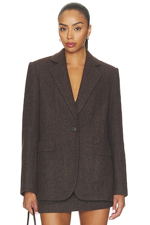 Perrin Wool Blend Blazer Elodie the Label