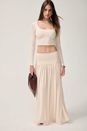 Cleo Maxi Knit Skirt Elodie the Label