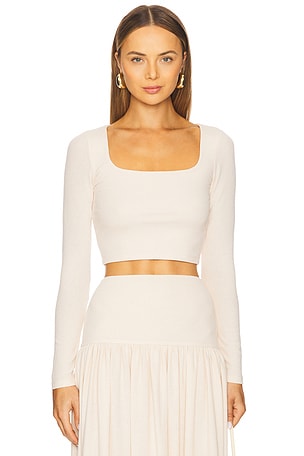 Cleo Cropped Knit Top Elodie