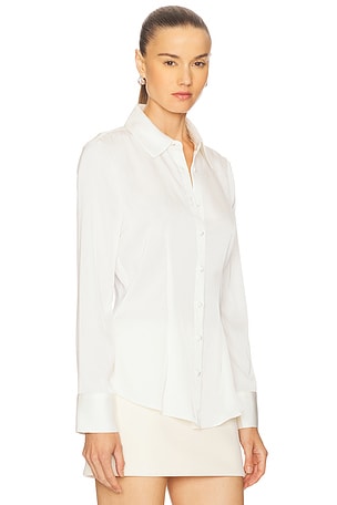 Elodie the Label Elodie Josephine Shirt in Ivory. Size M. Also