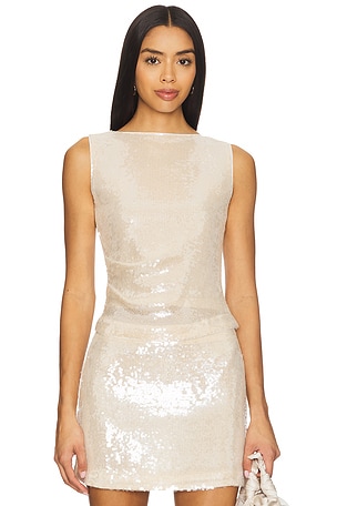 Elodie Reed Sequin Top Elodie the Label