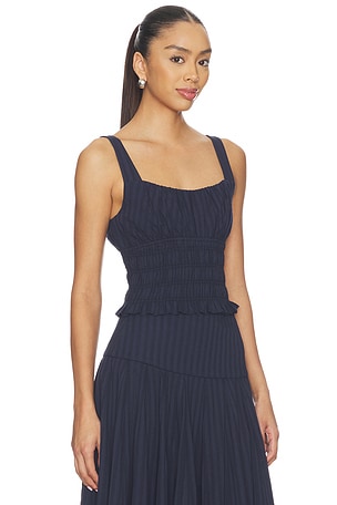 Elodie the Label Merritt Top in Navy