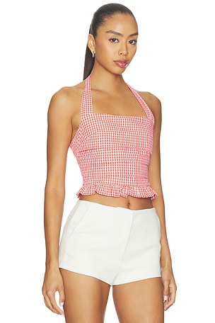 Elodie the Label Coraline Top in Red