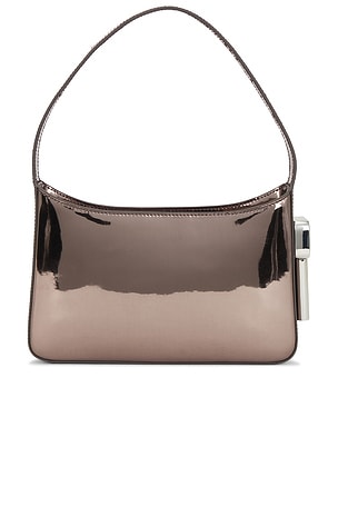 Edie Parker Burn Shoulder Bag in Brown
