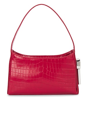 Edie Parker Burn Shoulder Bag in Red