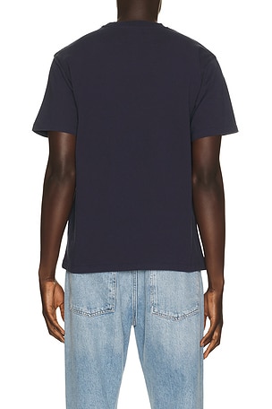 Edmmond Studios Duck Patch Tee in Navy