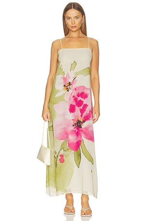 Java Tropical Long Dress Especia