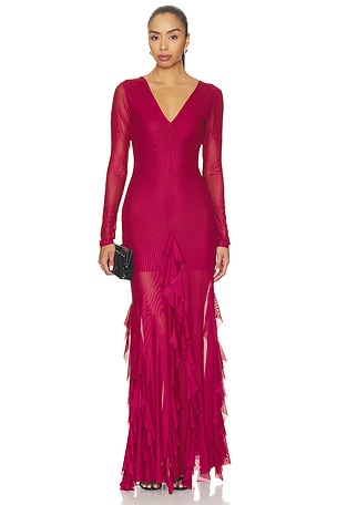 Galene Mauve Long Dress Especia