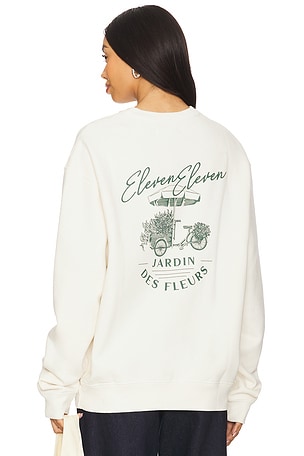 Flower Cart Crewneck Eleven Eleven