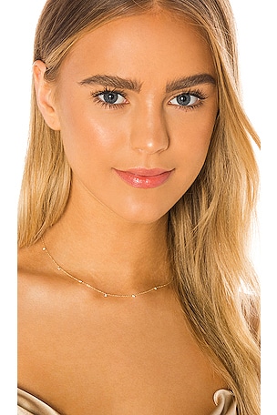 14k Gold Diamond Necklace EF COLLECTION