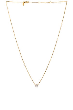 Diamond Disc Choker Necklace EF COLLECTION