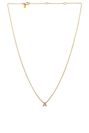 Diamond Initial Necklace EF COLLECTION