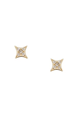 Diamond Sparkle Stud Earring EF COLLECTION