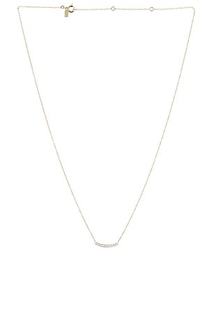 Full Cut Diamond Arc Necklace EF COLLECTION