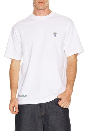 Eastside Golf Pin High Tee in White