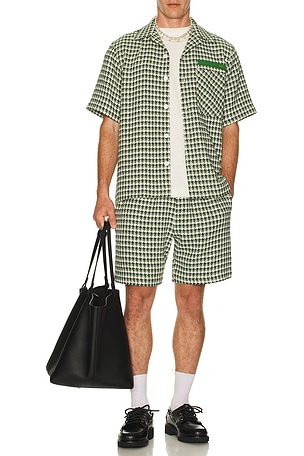 Plaid Drawcord Shorts Etai LA
