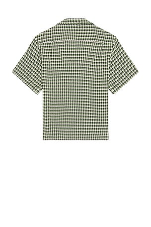 Etai LA Boxy Plaid Short Sleeve Shirt in Green