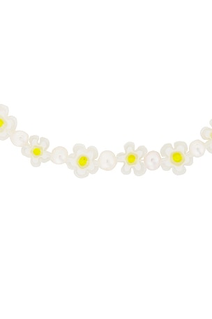 Eliou Krista Necklace in White