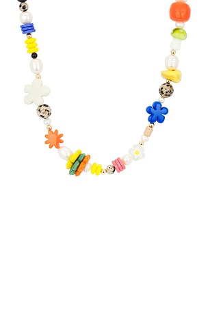 Eliou Samba Necklace in Orange