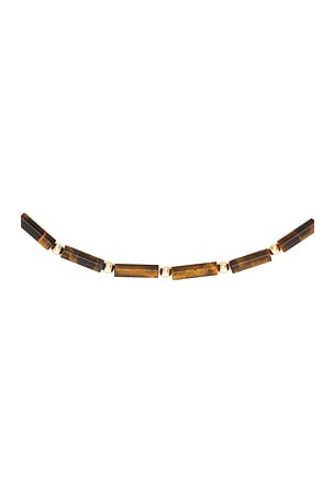 Eliou Erec Necklace in Brown