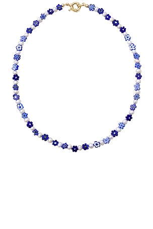 Eliou Corinna Necklace in Purple