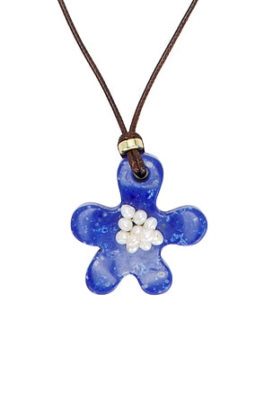 Eliou Chiki Wrap Necklace in Blue