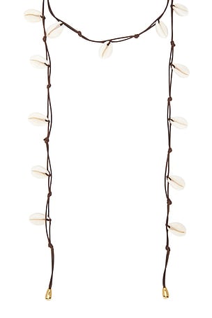 Eliou Kalua Wrap Necklace in Brown