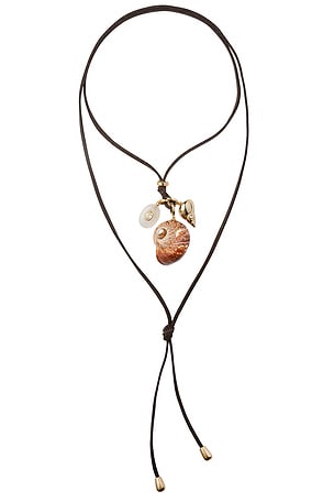 Area Charm Wrap Necklace Eliou