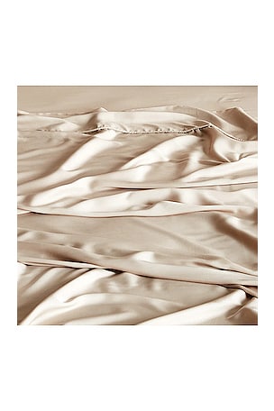 Ettitude Signature Sateen Duvet Cover in Ivory