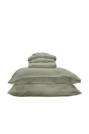 King Luxe Cleanbamboo Sateen+ Sheet Set Ettitude