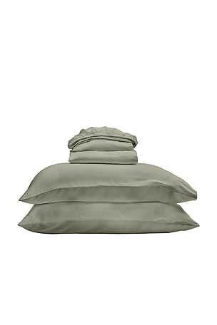 Cal King Luxe Cleanbamboo Sateen+ Sheet Set Ettitude