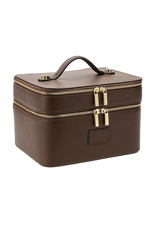 ETOILE COLLECTIVE Duo Vanity Case in Espresso