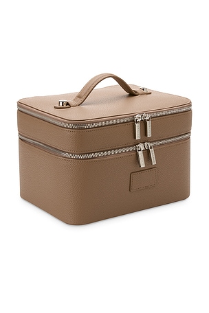 ETOILE COLLECTIVE x Revolve Duo Vanity Case in Cappuccino