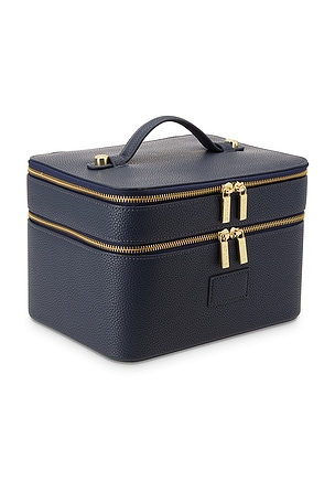ETOILE COLLECTIVE Duo Vanity Case in Navy