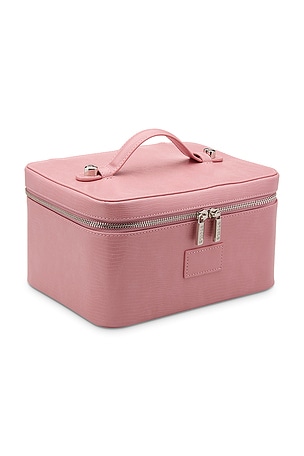 ETOILE COLLECTIVE Vanity Case in Crush Lizard Print