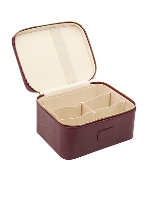 ETOILE COLLECTIVE Vanity Case in Burgundy