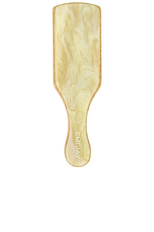 Emi Jay Mini Boar Bristle Brush in Lemon Sugar